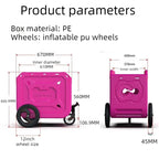 Cat Dog Strollers Suitable for Brompton Bicycle Trailer Modified Parts Carts Carries Pet Bicycle Trailer Cycling Travel Outdoor