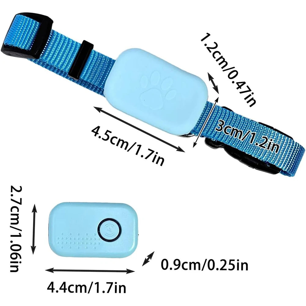 Multifunctional GPS Pet Tracker with Adjustable Collar - Smart Cat & Dog Tracking Accessories