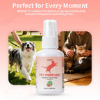 Watermelon Scent Pet Perfume Cologne Long Lasting Fragrance Deodorizing Freshening Spray for Dogs And Cats Home Pet Care