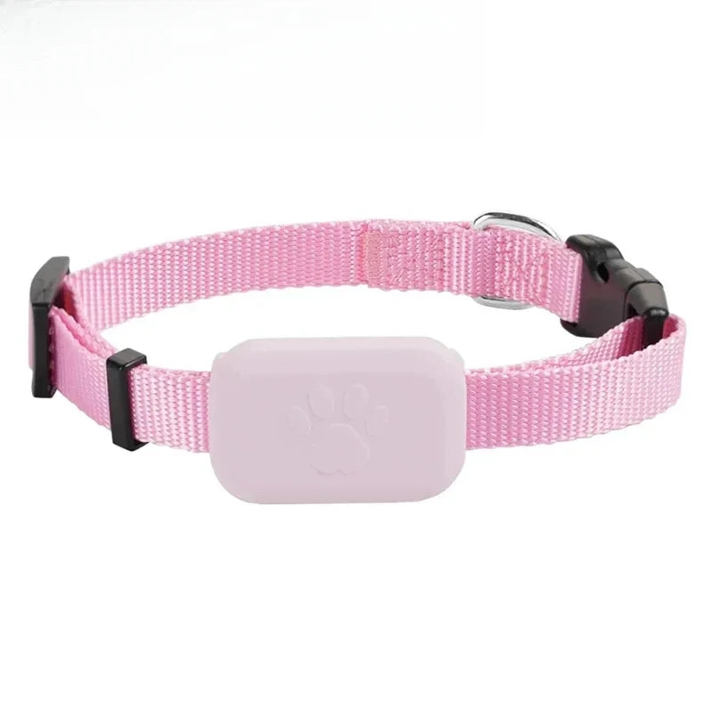 Mini Bluetooth GPS Pet Tracker Collar with Movement Alerts - Anti-Loss Remote Global Locator for Cats, Dogs & Puppies