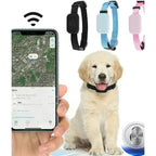 MFi Certified Smart Anti-Loss Pet Locator Collar - Silicone Tracker for Cats, Elderly & Children