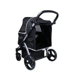 Foldable Large Size Luxury Pet Cart Large Dog Cart Multiple Cats for Outdoor Strolling Dog Walking Cart Portable 2024 Newest