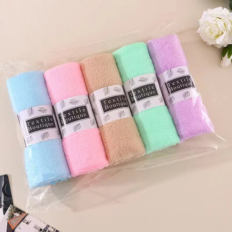 Fashion 100% Cotton Pet Towels Soft Absorbent Towels for Absorbent Bath Face for Dog Cat Pet Accessories Dog Towel
