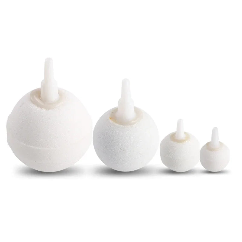 Aquarium Air Stones (2–5cm, Multi-Pack, Oxygen Aerator for Fish Tanks & Hydroponics)