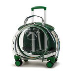 Pet Luggage Transparent Space Capsule Multi-purpose Backpack Cat Bag, Large Capacity Two Portable Small Dogs Outdoor Bag