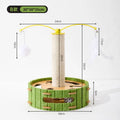 Cat Teaser Stick Puzzle Maze Box — Hole-Digging Ball Game Self-Entertainment Device for Kittens