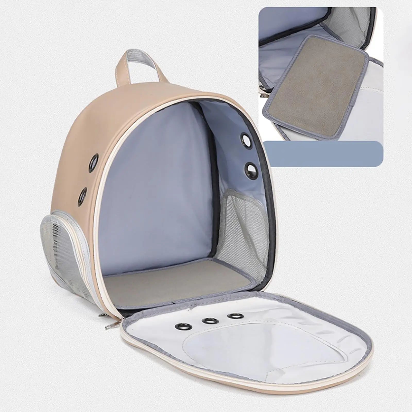 Soft Tote Pet Carrier with Adjustable Strap (up to 11lbs, Portable)