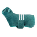 Thicken Dog Bathrobe Super Absorbent Fast Drying Coat for Medium Large Dogs Adjustable High Collar Pet Dog Bath Towel with Ears