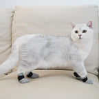 Soft Cat & Dog Paw Cover Booties — Anti-Scratch Protective Shoe Covers for Grooming, Injections & Baths