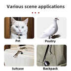 VerdantTrace Mini GPS Pet Tracker for Dogs, Cats & Birds - Waterproof with Real-Time Tracking & 3-Day History