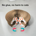 Wear-Resistant Cat Scratch Ball Board Toy — Transformable Crumb-Free Scratching Toy
