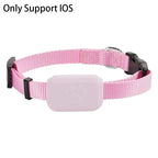 Mini Bluetooth GPS Pet Tracker Collar with Anti-Loss Movement Alerts - Remote Global Locator for Cats, Dogs & Puppies
