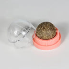 Mint Cat Dental Chew Ball Toy — Teeth Cleaning & Entertainment Lick Toy