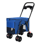Hxl pet stroller - lightweight, foldable pet carrier for small pets