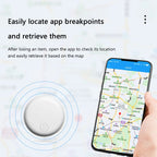 Mini 5G Bluetooth GPS Air Tag-Style Anti-Loss Tracking Reminder - Finder for Pets, Kids, Bags & Wallets