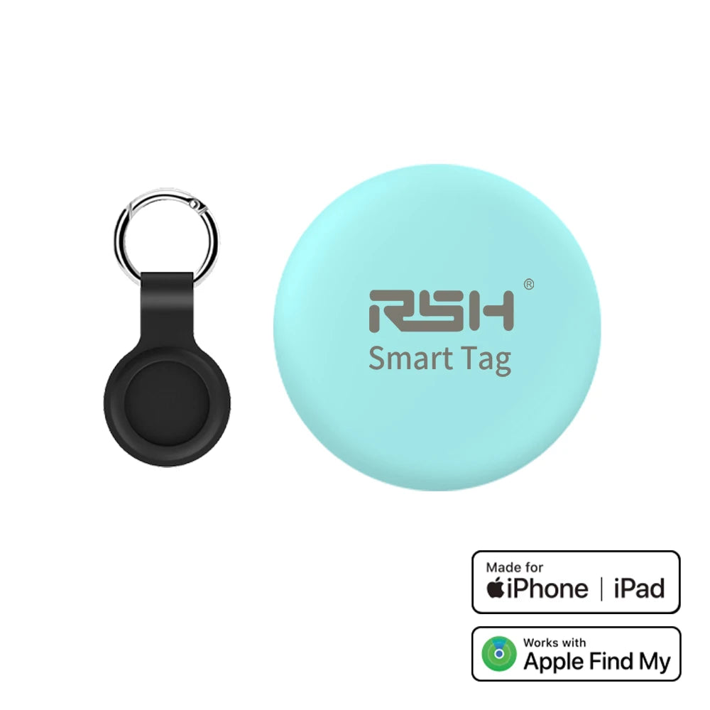 Waterproof Apple Find My Smart Tag Kit with Voice Locate for Keys, Bags & Toys (iOS/iPhone)
