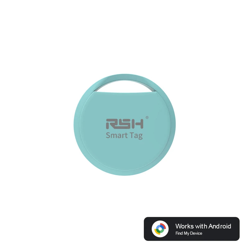RSH Smart Bluetooth Tag for Google Find Hub & Xiaomi - Android Anti-Loss Global Tracker for Pets, Cats & Dogs