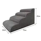 Anti-Slip Detachable Sponge Pet Ladder (2-4 Layers)