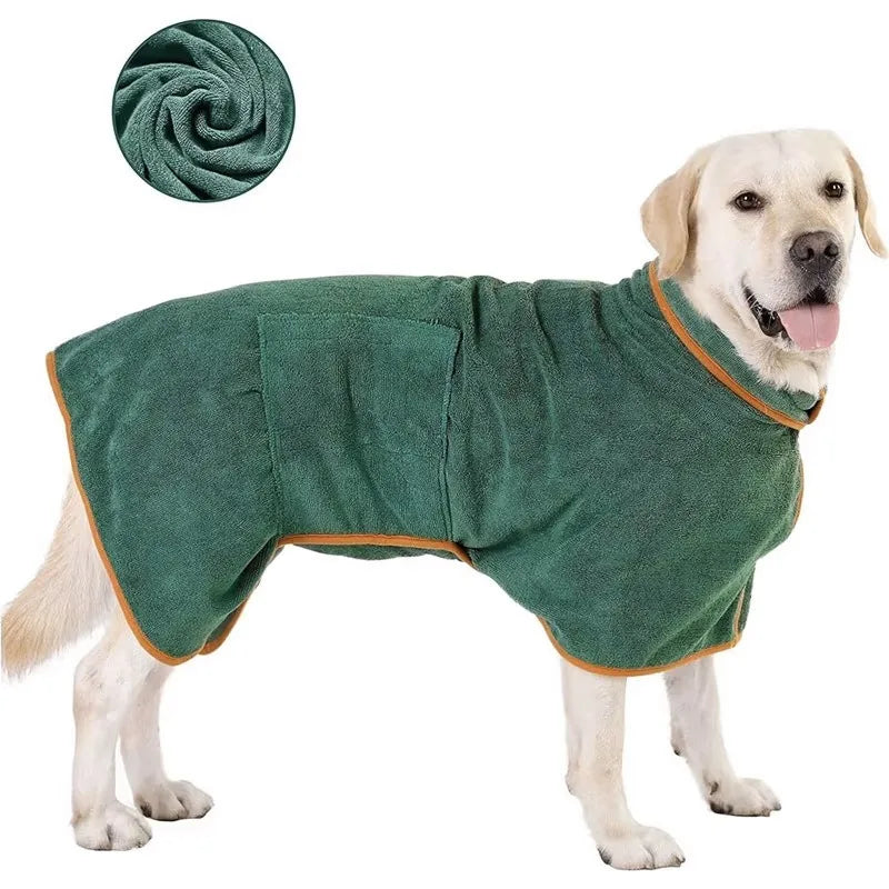 Absorbent Dog Towel Dog Towel Bathrobe Pet Puppy Towel GWMJ01
