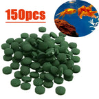 Tropical Fish Spirulina Pellet Tablets (50–650pcs, High Protein, Blended Nutrition Diet)