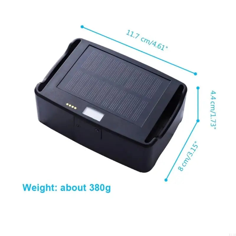 KX4B Solar-Powered GPS Anti-Loss Tracker for Farm Animals & Pets - 15,000mAh Easy App Locator
