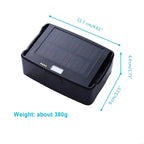 KX4B Solar-Powered GPS Anti-Loss Tracker for Farm Animals & Pets - 15,000mAh Easy App Locator