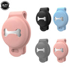 Dog Bone Silicone Sleeve Bluetooth GPS Tracker - Wearable Smart Anti-Loss Locator for Dogs & Cats