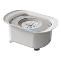 N5KC Spill-Resistant Pet Dog Dish (2200ml, Slip-Proof Base)