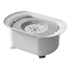 N5KC Spill-Resistant Pet Dog Dish (2200ml, Slip-Proof Base)