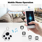 Mini Bluetooth GPS Smart Tracker with Anti-Loss Reminder - Pet, Kids, Bag & Key Finder for iOS & Android