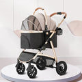 Modern Lightweight Portable Separable Pet Stroller For Cats Dogs Cart 4-wheel Foldable Stroller Outdoor Travel Walking Dog Cart