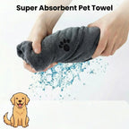 50*100 Super Absorbent Dog Bathrobe Cat Accessories Pet Bath Towel Cat Blanket Dog Products Quick Dry Soft Microfiber Pet Towel