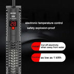 Aquarium Submersible Heater with LCD Display (500W, Digital Adjustable Temperature)