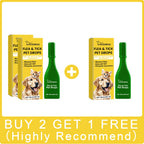 Anti-Flea Treatment Drops for Cats and Dogs (Tick & Lice Remover, Multi-Size)