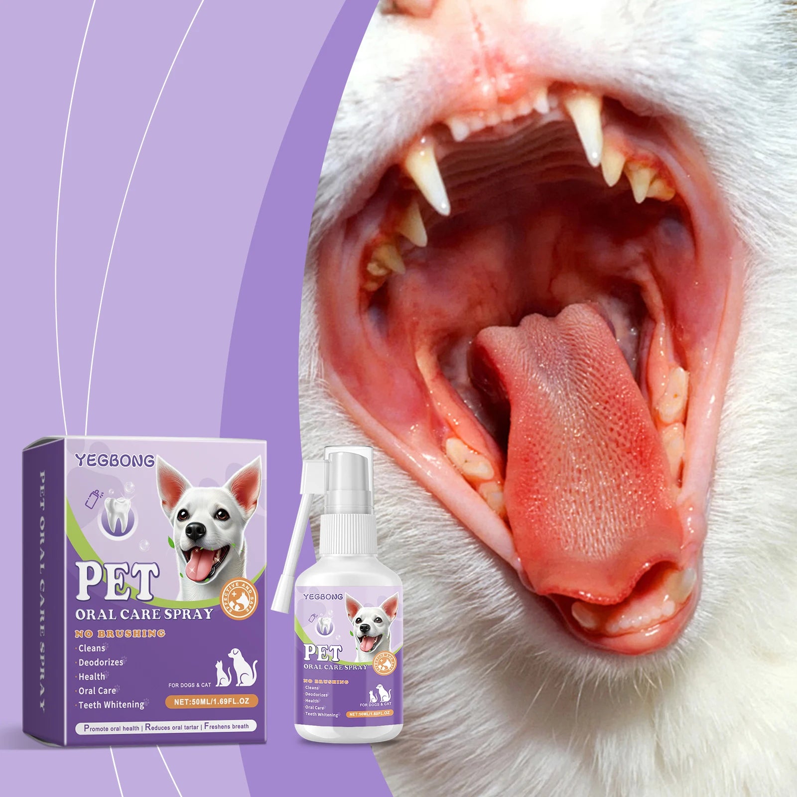 Pet Flea Spray Effectively Removing Fleas Ticks Relieve Skin Itching Natural Ingredients Non Irritating Dog & Cat Flea Repellent