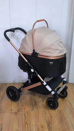 Dog Stroller Rubber Wheel Animals Travel Small Cat Cart Carrier Premium Jogger Stroller For Pet And Baby