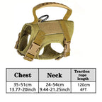 Tactical Pet Harness with Leash