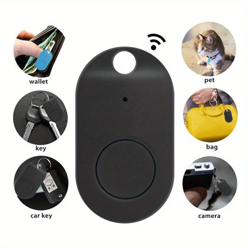 Portable Smart Anti-Loss GPS Tracker - Mobile Tracking Key Finder for Dogs, Cats, Wallets, Keychains & Luggage
