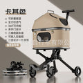 New Style Lightweight Foldable Detachable Pet Stroller Small Dog Cat Stroller Travel Carrier Cage For Walking Outdoors