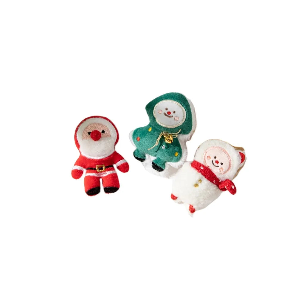 Christmas Catnip Cat & Dog Plush Doll Toy — Holiday Interactive Companion Toy for Pets