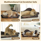 26in Cardboard Cat Scratching Board Lounge Pad