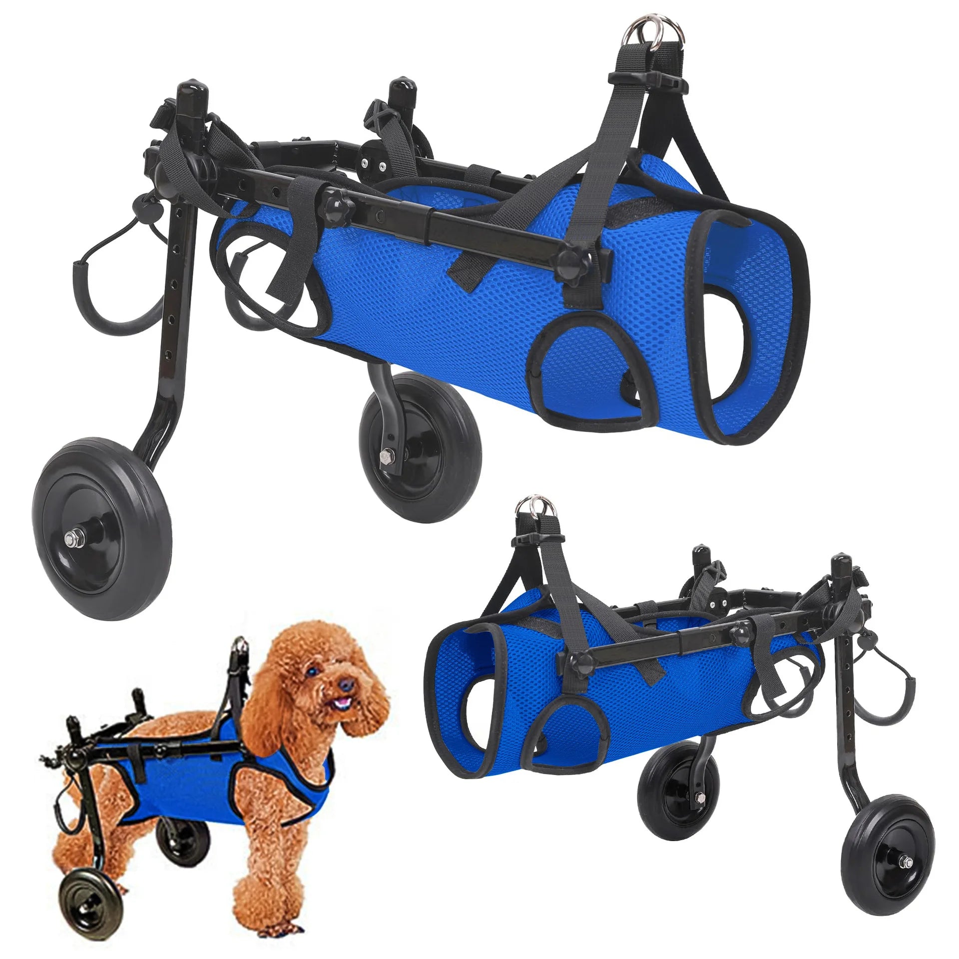 Pet Supplies Old Dog Assisted Scooter Legs Dog Injury Disability Special Dog Rehabilitation Vehicle