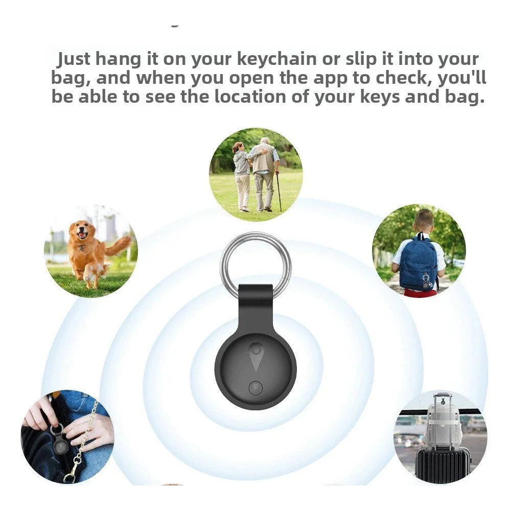 Universal AirTag Alternative Anti-Loss Tracker for iOS & Android - GPS Locator for Elderly, Kids, Cars & Pets