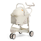High-value Pet Stroller Lightweight and foldable Detachable Pet Stroller Car Pet Basket Outdoor Cat and Dog Travel Stroller