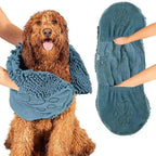 Quick Dry Pet Towel Soft Dog Bath Robe Towel Super Absorbent Cat Bath Towel Convenient Pet Cleaning Washcloth Dog Accessories