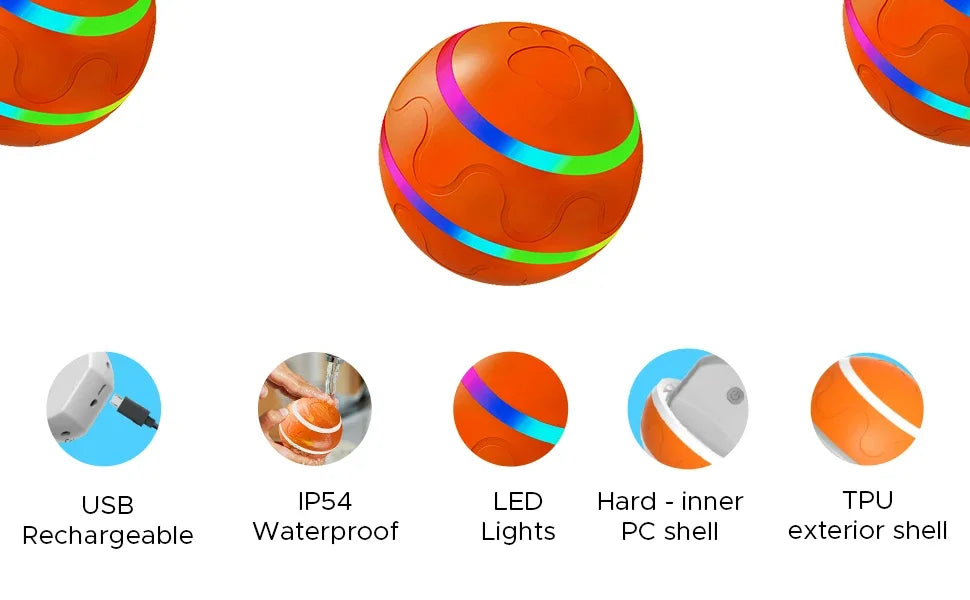 Interactive Smart Pet Ball