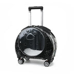 Pet Luggage Transparent Space Capsule Multi-purpose Backpack Cat Bag, Large Capacity Two Portable Small Dogs Outdoor Bag