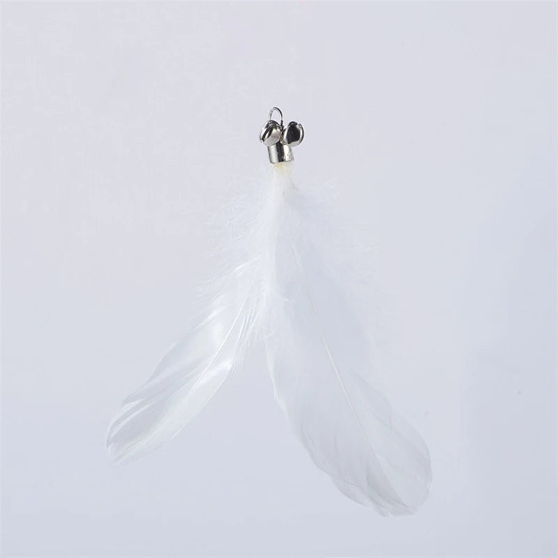 Suction Cup Feather & Bell Cat Teaser Wand