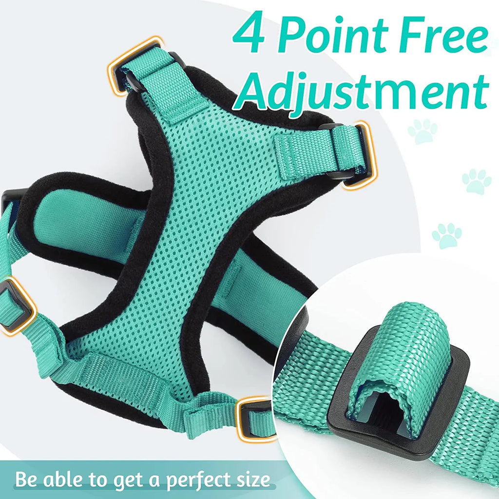 Anti-Escape Kitten Harness & Traction Belt — Lightweight Breathable Soft Vest for Walking Small Cats