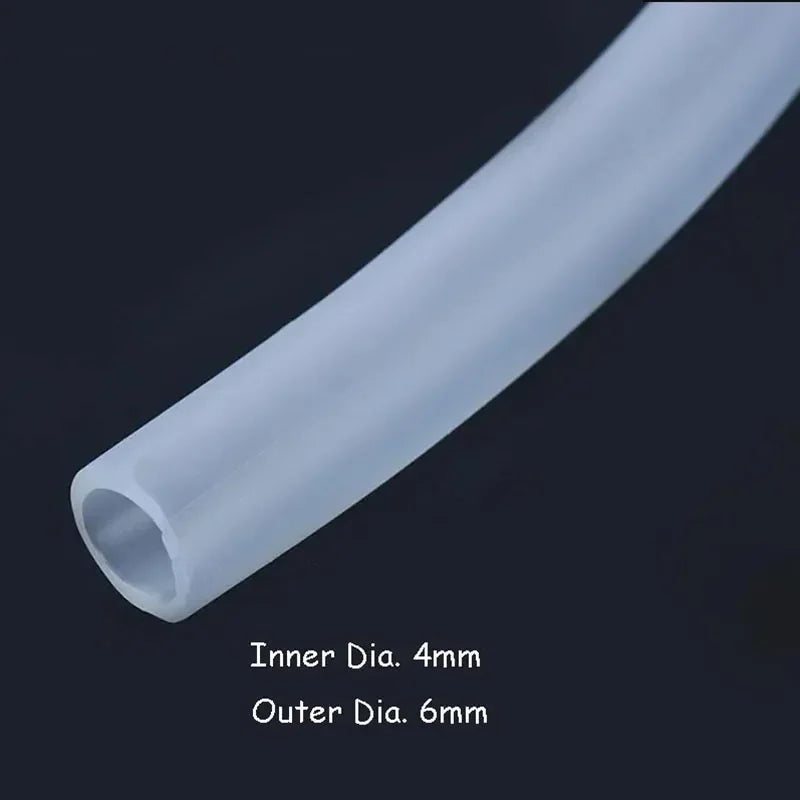 Aquarium Air Pump Oxygen Hose Tubing (4×6mm, 1–10m Lengths, Flexible Airline Tube)